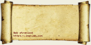 Jasna Rudja vizit kartica